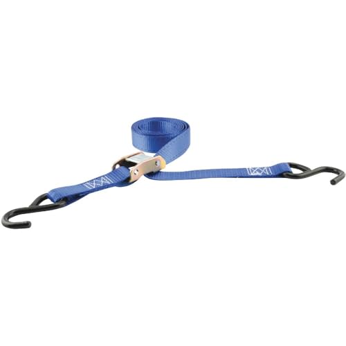 Erickson 35605 Light Duty Cam Lock Tie-Down Strap, 4 Pack (1" x 6', 1200 lb Load Capacity)