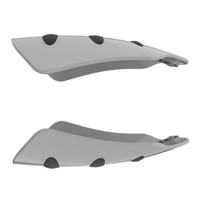 Advanblack Billiard Gray Hand Guard For Harley Touring & Softails - color: Billiard Gray