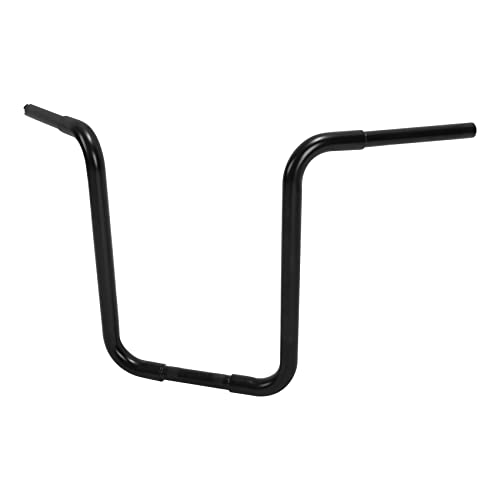 Green-L 1 1/4" Ape Hanger 18" Rise Handlebars Fit for Harley Sportster XL883 XL1200 Softail FLST FXST Custom Motorcycle 1.25" Handle Bar - size: 18" Rise, style: Style B Black