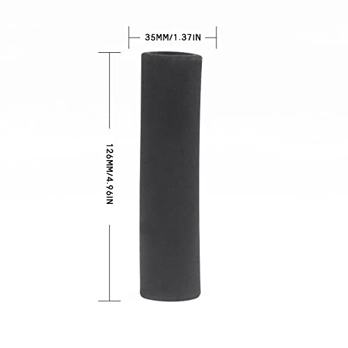 Grip Slip-on Foam Covers Universal Anti Vibration Comfort Grips - Fits Dual Sport, Street, Off-Road Motorcycles - size: Small (Pack of 2)