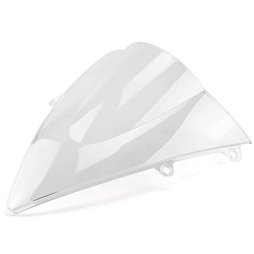 Motorbike Plastic Windshield Windscreen For Honda CBR1000RR 2012 2013 2014 2015 2016 Double Bubble (Clear) - color: Clear