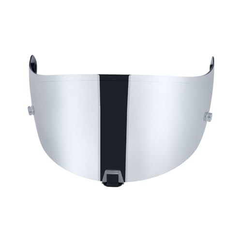 T520 Visor Full Face Helmet Shield Compatible with T520/ ST1400/ R1 Air Motorcycle Replacement Accessories (Chrome Silver) - color: Chrome Silver