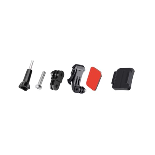 Motorcycle Helmet Chin Mount with Curved Base Mount and Sticky Pads for GoPro Hero 12 11 10 9 8 7 Black Silver White 6 5 4 Osmo Special for Helmet SHOEI Z8