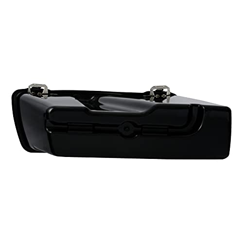 XMT-MOTO Hard Saddlebags Saddle bags for Harley 1994-2013 Touring models road glide, road king, ultra, street glide, electra glide and 1984-2017 Softail models,Matte Black - color: Matte Black, size: Standard