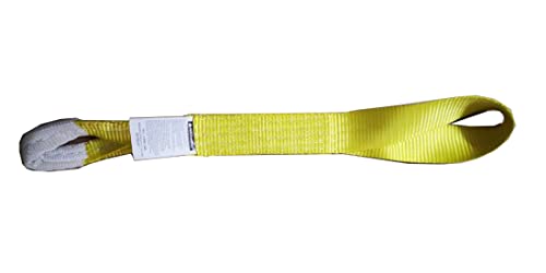 2 Inches High Strength Reinforced Soft Loop,Motorcycle Tie Down Straps,11000Lbs Breaking Strength 4 Pack-Yellow