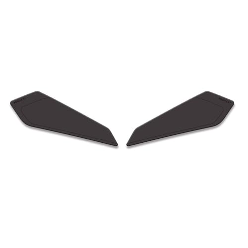 NIGHT CAT Compatible ZX-4R ZX4R/RR 2023 Motorcycle Fuel Tank Pad Kit Side Fuel Knee Guard Sticker Fuel Tank Protector(Black-Legs Traction Pad generic) - color: Black-legs Traction Pad Generic