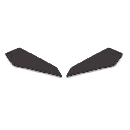 NIGHT CAT Compatible ZX-4R ZX4R/RR 2023 Motorcycle Fuel Tank Pad Kit Side Fuel Knee Guard Sticker Fuel Tank Protector(Black-Legs Traction Pad generic) - color: Black-legs Traction Pad Generic