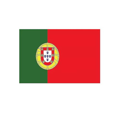 4 PCS Flag Stickers - Portugal Flag Stickers Decals for Cup Computer Laptop Car Bumper Window Helmet Musical Instrument with Smooth Surface - size: Portugal