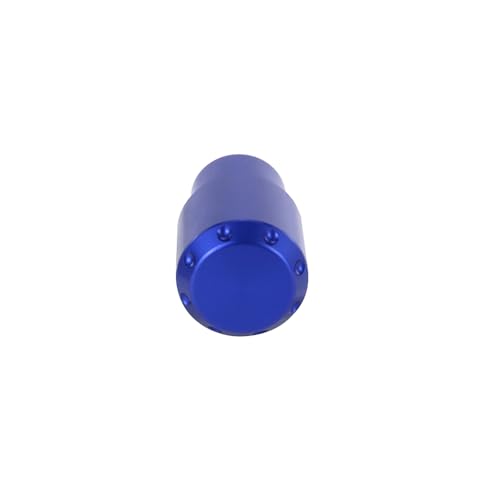 Xitomer Stylish 6061-T6 Aluminum Crash Bar Guard Balls - 4 Color Motorcycle Guardrail End Caps (Blue) - color: Blue
