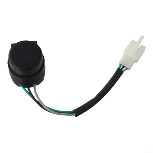 3 Pin Flasher Relay, ABS Housing, Direct Replacement for GY6 50-250cc Motorcycles, Scooters, Mopeds, ATVs Turn Signal Blinker
