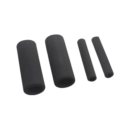 2PCS Motorcycle Handlebar Cover Slip-on Anti Vibration Comfort Handlebar Grip Sleeve Foam Anti-Slip Moto Handle Levers Grips Gripss Handlebars - color: Set