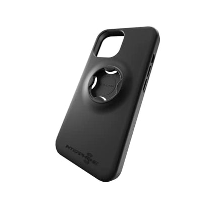 Interphone, QUIKLOX System, Mobile Phone Case iPhone 14 for Motorcycle, Bike and Car, Universal Waterproof Hard Case Smartphone with Protections on Screen and Corners, with Anti-Slip Straps - style: Quiklox iPhone 14 Case
