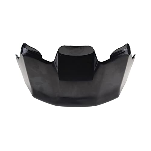 Motorcycle RX7X RX-7X Racing Air Spoiler Wing Diffuser Extension Optinal Parts for ARAI RX7X RX-7X RX7V RX7 RR5 (Black) - color: Black