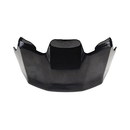 Motorcycle RX7X RX-7X Racing Air Spoiler Wing Diffuser Extension Optinal Parts for ARAI RX7X RX-7X RX7V RX7 RR5 (Black) - color: Black