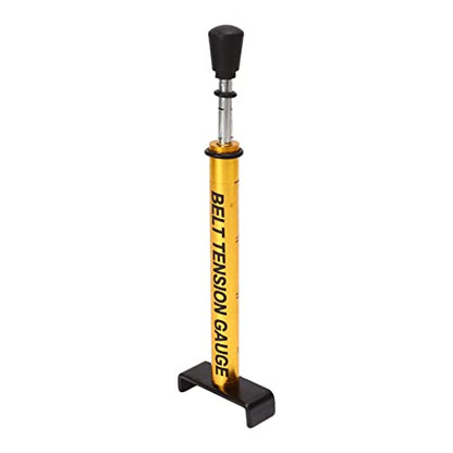 Focket Motorcycle Belt Tension Gauge, 10 lbs Easy to Read Metal Tension Tester After Belt Replacement Adjustment, Universal Wheel Service Accurate Chain Tension Gauge with L Shape Pad