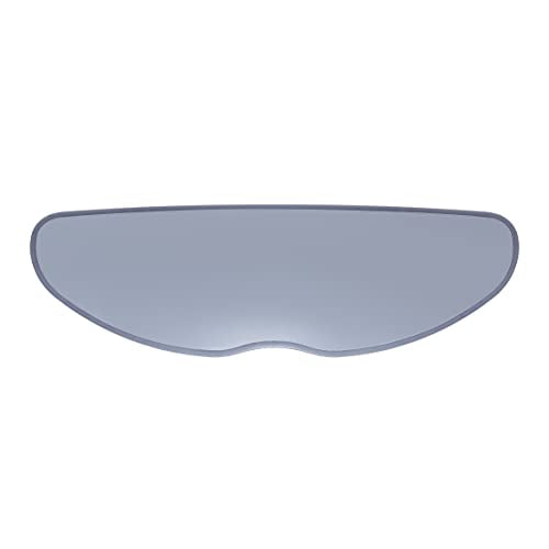 Anti Fog and Smoke Tint Motorcycle Helmet Visor Film,Universal Fit | 272x91mm,For Most Full Face and Open Face Helmets,Easy Tool Free,Sun Protection - size: SMOKE TINT
