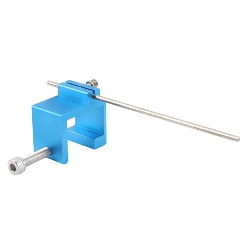 Motorcycle Chain Alignment Tool,Aluminium Chain Adjusting Tool For ATV Sprocket Sport Dirt Bike Motor Scooter Repair Parts-Blue - color: Blue