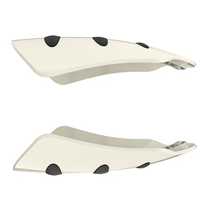 Advanblack Color Matched Hand Guard For Harley Touring & Softails - color: Birch White