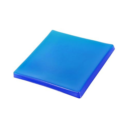 25x25x2cm Motorcycle Seat Gel Pad Shock Absorption Mat Comfortable Soft Cushion Blue Auto Replacement Parts