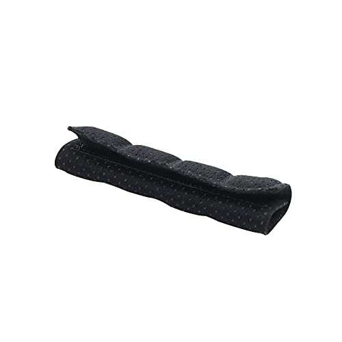 6PCS Chin Pads Foam Pad Set Strap Padding Replacements Universal Cushion Mats for Cycling Bike Bicycle Motorcycle Road Racing Riding Helmet - color: Black 6PCS