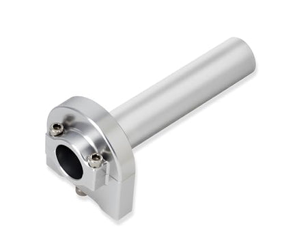 0012 1PCS Motorcycle Throttle Assist Twist Accelerator Handle Grip for ATV Pit Dirt Bike Motocross 7/8'' Handlebar Aluminum CNC Silver