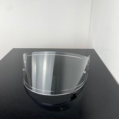 CPB-1V Helmet Shield for GLAMSTER,Replacement Motorcycle Helmet Visor Compatible with GLAMSTER (Clear) - color: Clear