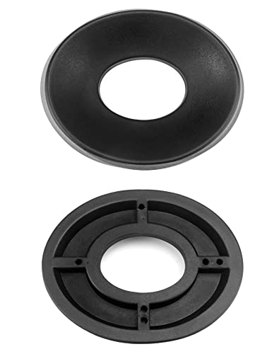QWORK Motorcycle Helmet Stand, Helmet Service Pad, Helmet Support Donut Ring for Motorcycle Snowmobile Scooter Helmetsm, Black 1 Pack - size: 1 Pack