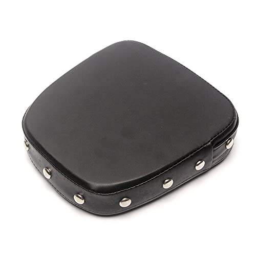 Universal Motorcycle Passenger Sissy Bar Backrest Cusion Pad for Harley Chopper Sportster Dyna Softail Chopper Bobber (#03) - color: #03