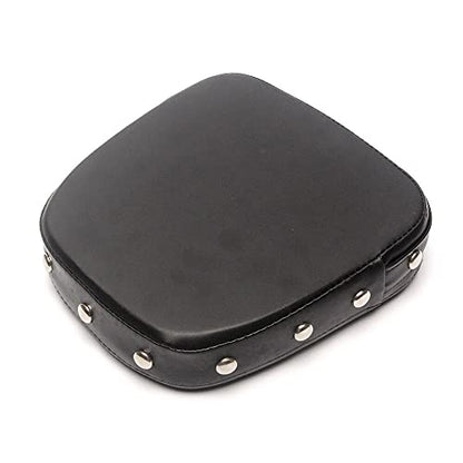 Universal Motorcycle Passenger Sissy Bar Backrest Cusion Pad for Harley Chopper Sportster Dyna Softail Chopper Bobber (#03) - color: #03