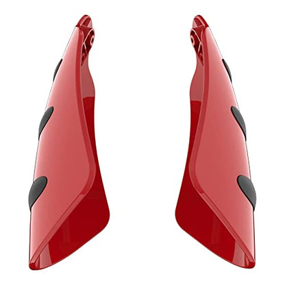 US Stock Advanblack Color Matched Hand Guard For Harley Touring & Softails - color: Billiard Red