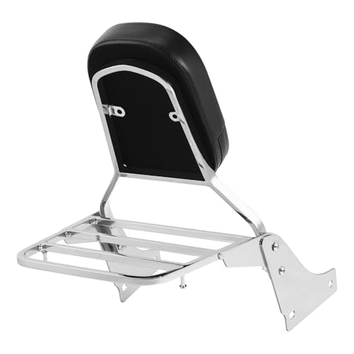 SLMOTO Sissy Bar Backrest Set Luggage Rack Pad Fit for Honda Shadow ACE 1100 VT1100 Shadow SABRE 1100 ACE VT1100 - color: Fit for Honda Shadow