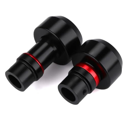 Motorcycle Frame Sliders Crash Bar Protector Compatible with Ninja ZX4R ZX4RR 2023 2024 2025 2026 | No Cut Kits Engine Fairing Guard Falling Protection ZX-4R ZX-4RR Accessories (red) - color: red