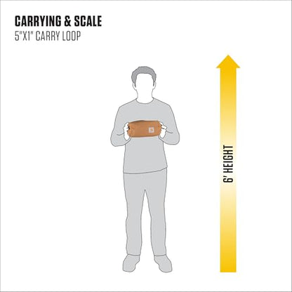 Carhartt Durable Travel Kit, Organize Essentials W/the Water Resistance Toiletry Bag, Early Fog - color: Early Fog