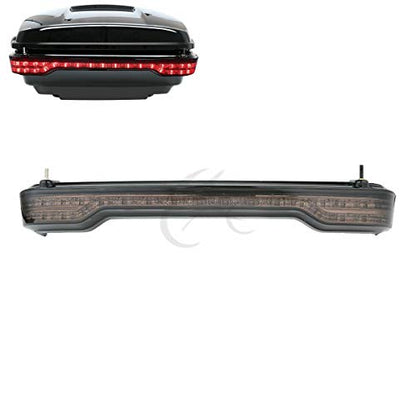 Gloss Black King Tour Luggage Trunk Backrest Light Speakers Mount Rack Fit For 2014-2025 Harley Road King Road Glide Street Glide Electra Glide CVO - color: King Pack Trunk Set #5