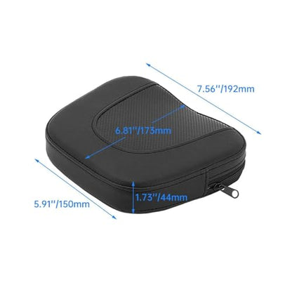 Rider Backrest Motorcycle Pad Rear Backrest Cushion Driver Passenger