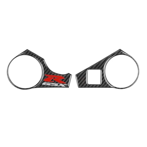 Motorcycle Tank Side Traction Pad Fit for Suzuki GSXR600 GSXR750 GSXR1000 Anti Slip Tank Pad Stickers Gas Oil Fuel Tank Pad Protectors Carbon Fiber Pattern Fuel Tank Sticker (13BK) - size: 13BK