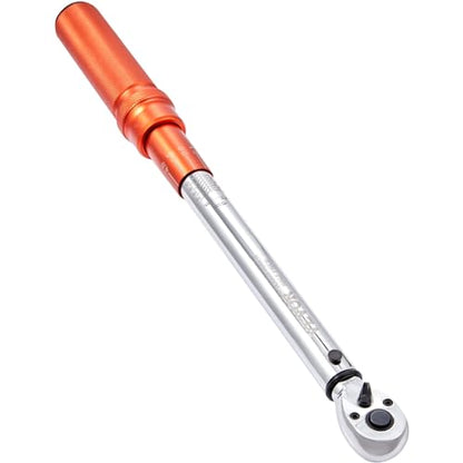 VEVOR 3/8-inch Drive Click Torque Wrench 10-80ft.lb/14-110n.m, Dual-Direction Adjustable Torque Wrench Set with Mechanical Dual Range Scales and Adapters Extension Rod - size: 10-80 FT.LB, style: 3/8-inch