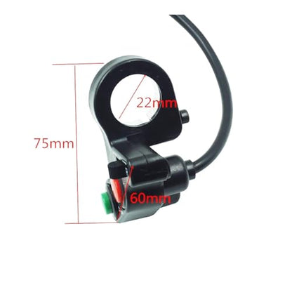 7/8" Motorcycle Switch Turn Signal Light Horn ON-Off Button Blinker Switch 22MM