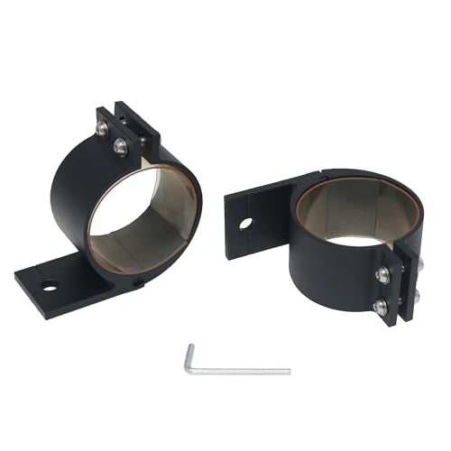 SYHVU 2.5 Inches Tube Clamp Mounting Bracket for Bull Bar and Any 2.5 Inches Round Tube Bar to Mounting LED Spot Lights and LED Light Bar,LED Round Spot Light