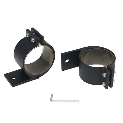 SYHVU 2.5 Inches Tube Clamp Mounting Bracket for Bull Bar and Any 2.5 Inches Round Tube Bar to Mounting LED Spot Lights and LED Light Bar,LED Round Spot Light