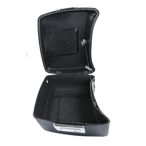 TCMT King Motorcycle Trunk Box Wrap-Around Backrest Speakers Fit For Harley 2014-2025 Trunk Touring CVO Road King Road Glide Street Glide Electra Glide Pack - color: Style A+Speakers#3