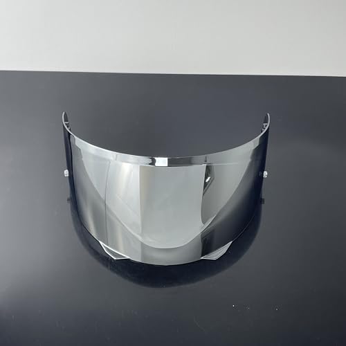 YOURNAME HJ33 Shield for HJC I90,i91 Face Shield Uv-protected Visera Casco Moto Visera Casco Moto (Silver-For Day) - color: Silver-for Day