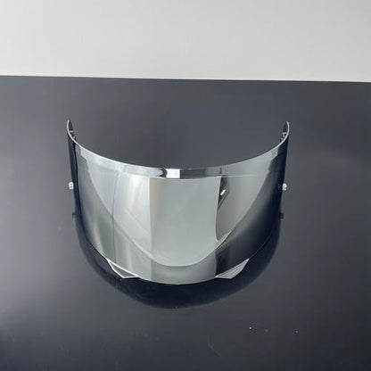 YOURNAME HJ33 Shield for HJC I90,i91 Face Shield Uv-protected Visera Casco Moto Visera Casco Moto (Silver-For Day) - color: Silver-for Day