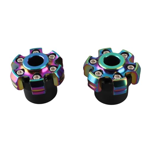 Motorcycle Wheel Front Fork Frame Slider Durable Aluminum Alloy Crash Protector Cup Universal for Motorcycle and Pair of 2