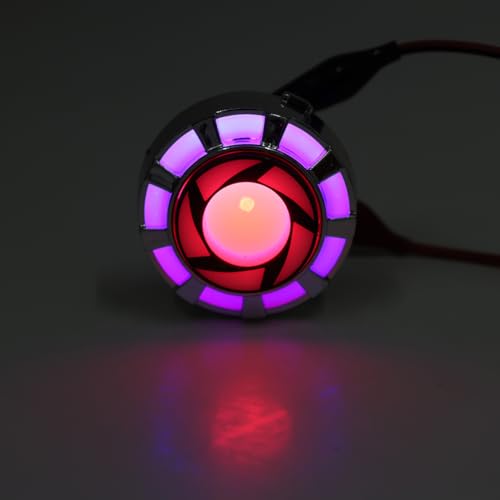 1 Pc Angel Eye Light Headlight Motorcycle Angel Eye Flash Strobe Tail Brake Rear Lights 12V, Colorful