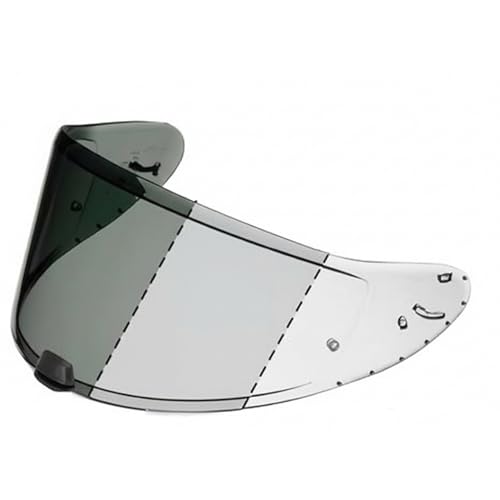 The Helmet Shop HJ-31 Photochromic Motorcycle Helmet Visor Compatible with i10 & i70 - Replacement Shield | Optically Correct, UV Protected Motorcycle Visor, Clear/Smoke Tint - color: Photochromic