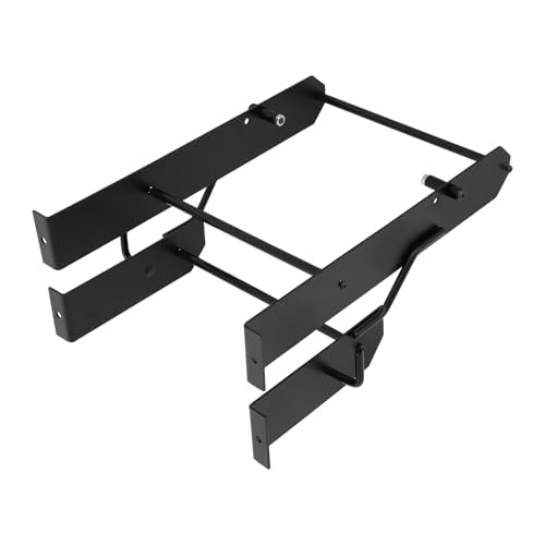XMT-MOTO Tour Trunk Pack Accessory Motor Storage Rack Fit for Harley Touring Wall Mount(Black 1 PCS)