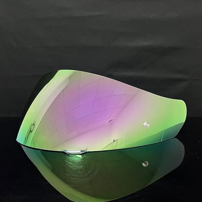 HJ-17 Helmet Visor Replacement,UV Protective Helmet Face Shield Compatible with CL-MAX II,IS-MAX BT,SY-MAX III,IS-MAX II,CL-MAX 3,C90,C91,C91N (Revo Deep Purple-Day Use Only) - color: Revo Deep Purple-day Use Only