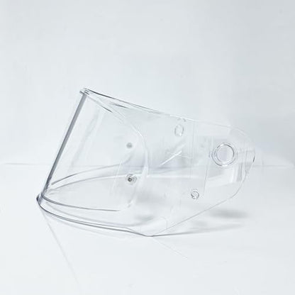 Assault Helmet Visor,Motorcycle Helmet Shield Replacement UV Protection Windshield Compatible With Assault,Stream,Rapid,Storm,FF320,FF328,FF353,FF800(Clear) - color: Clear