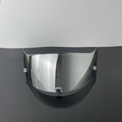 R1 Air Helmet Visor Replacement,Tinted Motorcycle Helmet Face shield Windshield lens for R1,R1 Air,R1 EVO,T520,ST1400,391 (Revo Clear Silver) - color: Revo Clear Silver